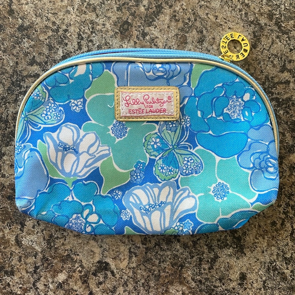 Lilly Pulitzer for Estée Lauder Floral Makeup Travel Bag